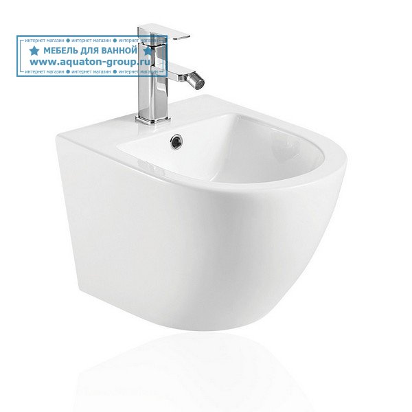 Биде подвесное Koller Pool Round RN-0495-B белое