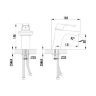Смеситель для раковины Lemark Unit LM4546C Смеситель для раковины Lemark Unit LM4546C
